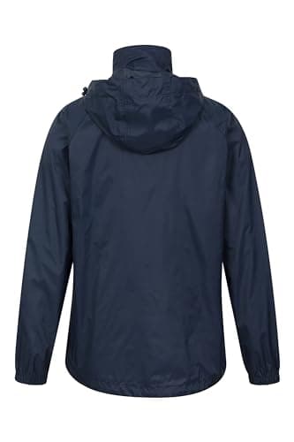 Mountain Warehouse Pakka Womens Waterproof Rain Jacket Navy 16 — view 3