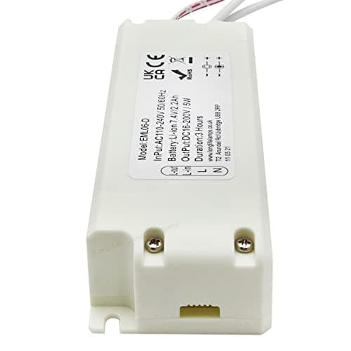 LED Panel Emergency Battery Pack Light Conversion Kit upto 48w Panel 3 hours Emergency Power Back Up Non Maintained EML06D Easy Install — view 6