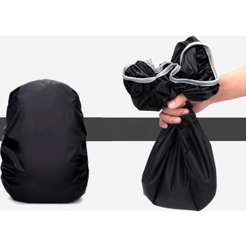 Generisch 2026 Backpack Rain Cover Nylon Cloth Backpack Protector Non-Slip Buckle Straps for Hiking Camping, yellow, 70 x 40 cm, Travel Backpacks — view 5