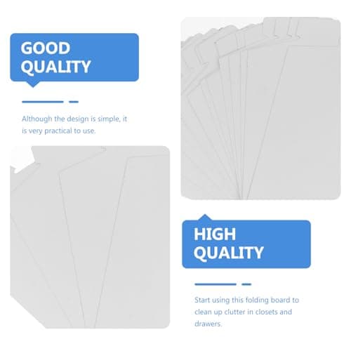 Paper Folding Board 20 Pcs Shirt Packing Clothes Folder — view 3