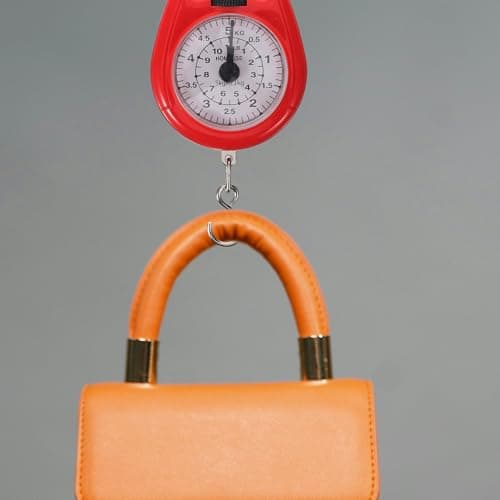 Hoement Luggage, Featuring Practical Plastic Abs Hook Construction Portable Mini Scale with 5kg Capacity Steel Stylish Design for Shopping Fishing Use — view 4