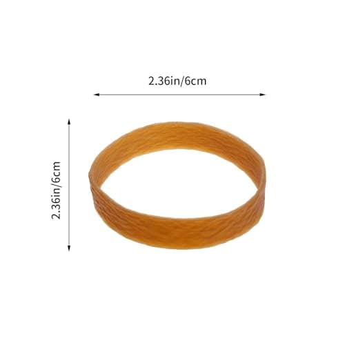 HEANUJJ Elastic Rubber Ski Brake Retainers Bands Thick Stretchy Rubber Bands for Winter Sports Accessories, for Securing Ski Brakes during Travel and Storage — view 2