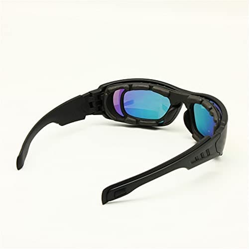 EnzoDate Polarized Ballistic Army Sunglasses Military Goggles Combat War Game Tactical Glasses — view 3