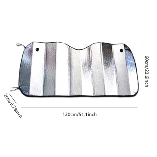 Car Windshield Sunshade Vehicle Window Urban Driving Sedans SUVs RVs Summer — view 5