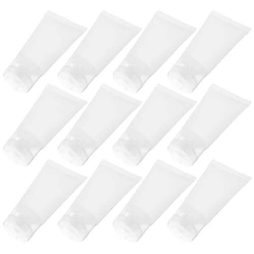 CAXUSD 20pcs 30ml Refillable Lotion Bottles Pp Pe Travel Size