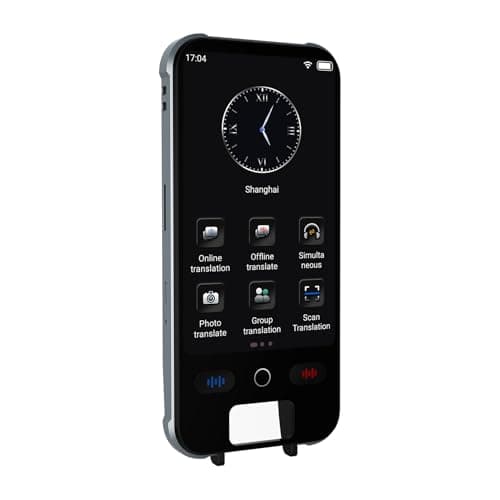 Bewinner Smart Scan Translator 3.5 Inch Online Offline Photo Translation Device, 148 Languages Voice Translator with ChatGPT, Rechargeable Handheld AI Language Learning Scanner for Travel — view 3