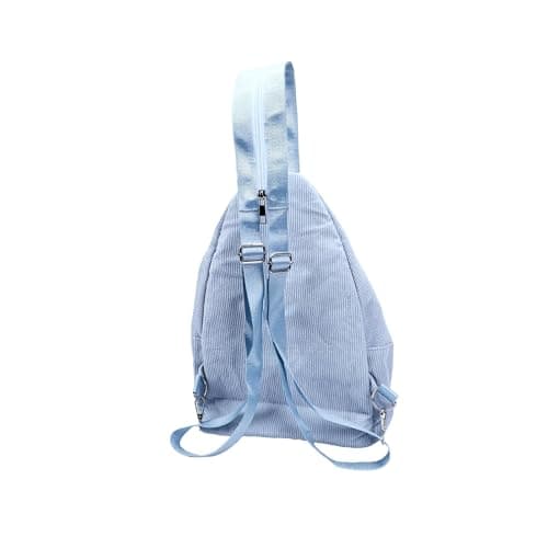 XUMIUZIY 20W Solar Backpack Light Blue Hiking Camping Travel Power — view 3