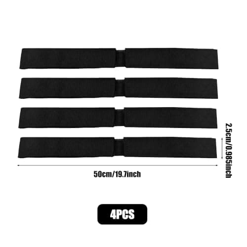 4 Hoverboard Kart Straps with Heavy Duty Buckle Adjustable Go Kart Seat — view 2