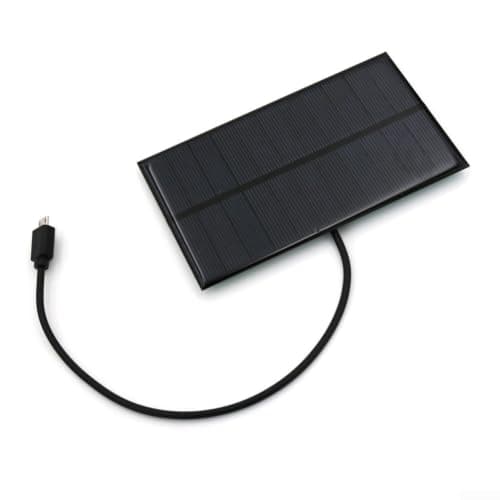 Solar Panel Charger, Portable Solar Charger Panel 5.5V 2W 330mA, Outdoor Solar Charging Board for Mobile Phones and Lights, Hiking Camping Power Bank Travel Use
