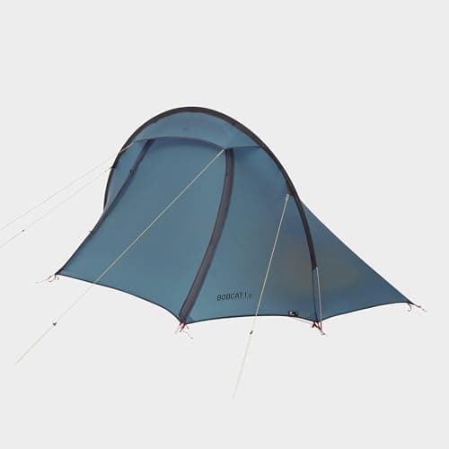 OEX Bobcat I Ultralight 1 Man Tent, Backpacking, Wild Camping and Hiking, Under 1kg, 3 Season, Porch, Sil/Nylon Waterproof, Trekking and Expedition, Blue — view 2