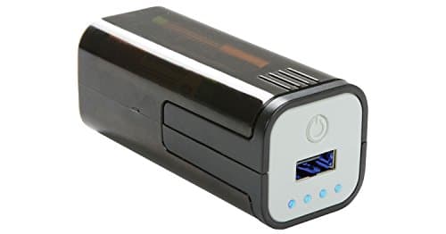 ADCB POW1 - Emergency USB Battery Powered Power Bank Compact Portable 4 AA Batteries Ideal for Smartphones, Tablets, Mobile, Apple, iPhone, Android