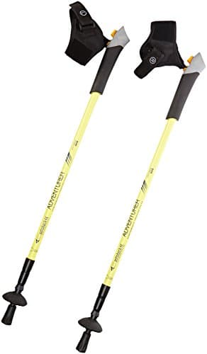Yellowstone Adventurer Trekking Pole (1 Pair) - Yellow/Silver