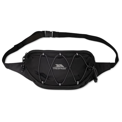 Trespass Unisex Hip Pack Avelin Black One Size — view 4