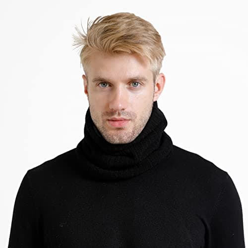 Onvavient Winter Scarf Neck Warmer Gaiter Face for Men Women Warm Fleece Ski — view 2