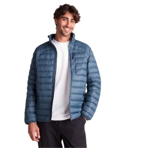 TOG24 North Mens Jacket RDS Duck Down Warm Insulation Packs Away Travel