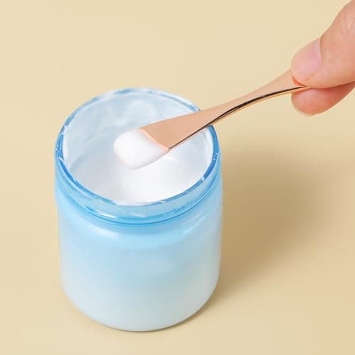 Sibba Face Spatula Lip Mask Applicator 3 PCS Skincare Makeup Spoons Small Facial Make Up Scoop Tool Mini Spoon Multi Skin Care Lotion Cream Stick Tiny Scoop Cosmetic Foundation Cosmetics Beauty — view 3