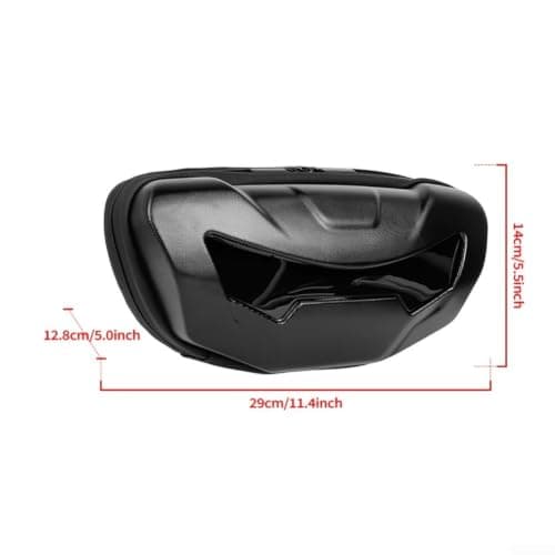 Marchfunny Electric Bike Scooter Bag, USB Charging, 29cm Black — view 2