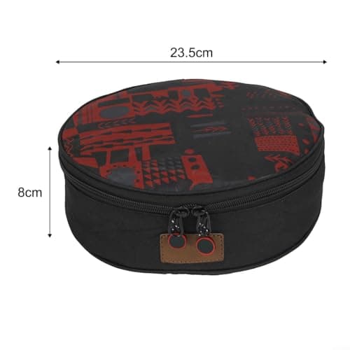 Posheliox Camping Cookware Carrier for Outdoor Pot Holder Bag, Portable Frying Pan Storage Pouch with Pearl Cotton Protection, Compact Tote for Hiking Picnic Travel — view 2