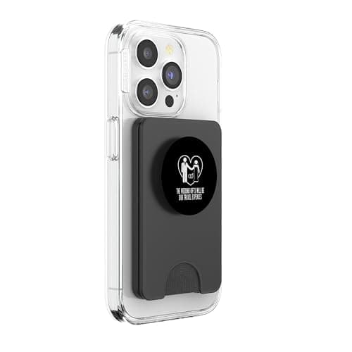 Wedding s Are Travel Expenses Bride and Groom Honeymoon PopSockets PopWallet for MagSafe — view 4
