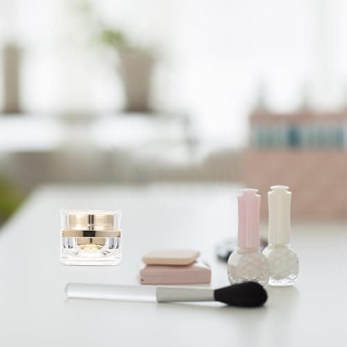 Acrylic Cream Container Refillable 30g Golden Bottle Cosmetic — view 6