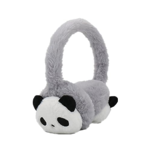 SJTJSPX Kids Ear Muffs,Warm Earmuffs,Winter Earmuffs,Fluffy Plush Ear Muffs,Ear Cover Adjustable Size,Children's Earmuff Cute&Cartoon,Girls Boys Thermal Ear Protectors for Indoor/Outdoor/Ski/Cycling