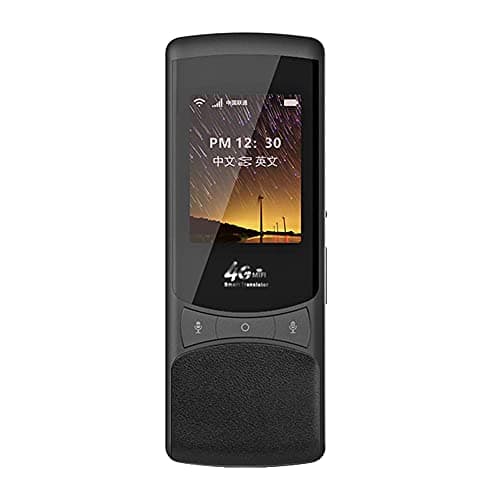 Smart Voice Translator, 2.4Inch Touch Sn Portable Device - 75 Languages Instant Two-Way Translation, Ideal for Travel, Learning, Business, Red