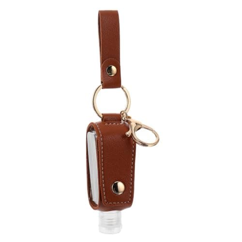 Totority 30ml Portable Bottle Cover Keychain Case for Travel Use