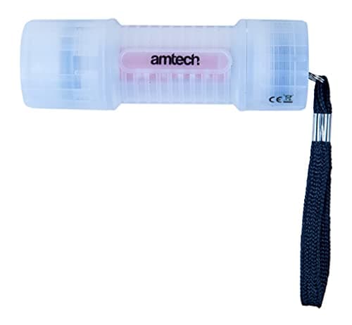 Amtech 9 LED Glow in the Dark Torch, Compact with Wrist Strap and Batteries Included, for Camping, Fishing and Emergency Lighting. — view 3