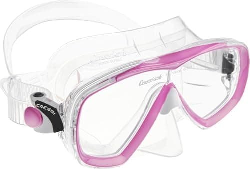 Cressi Estrella - Mask Estrella, Transparent/Pink, One Size, Unisex Adult — view 2