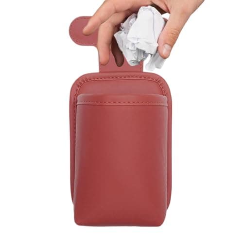 Car Trash Bag - Leak-Proof Hangable Glove Box Waste Organizer