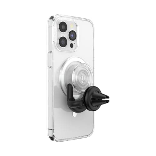 PopSockets Car Mount Compatible with MagSafe, Magnetic Phone Holder and Mount for Car – Black — view 3