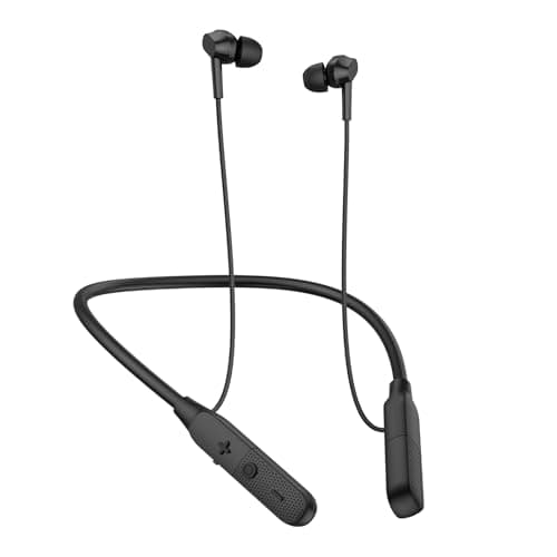 Nsyee V6.0 Bluetooth Neckband Earphones, 30H Playtime, Voice Assistant
