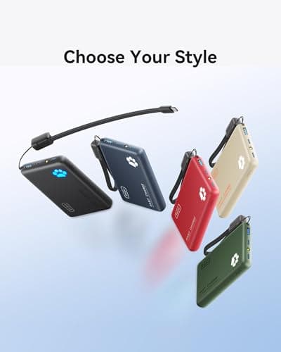 INIU 45W Fast Charging Power Bank, 40% Smaller 10000mAh Portable Charger — view 3
