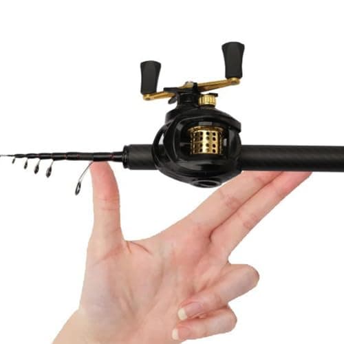 Kivivaka Portable Carbon Fiber Fishing Rod 15m -Light Telescopic Pole with Anti-Slip Cork Handle Travel — view 4