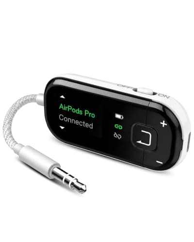 Avantree Voyager - Airplane Bluetooth Adapter with OLED Display