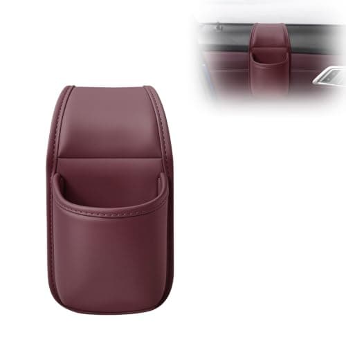 MINGLEA Car Door Storage Pocket, Red — view 6