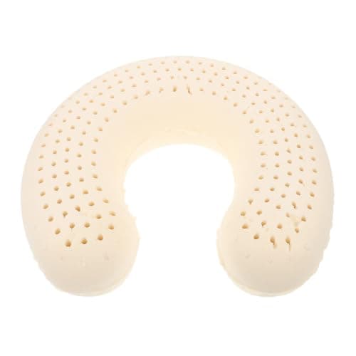 OSOLADY U Shaped Neck Pillow Natural Latex Ergonomic Neck Support Pillow