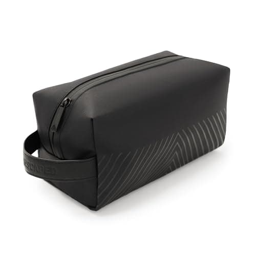 MANSCAPED® The Shed 2.0 Toiletry Bag, Premium Quality, Stylish Organization, Water-Resistant for Grooming Tools & Accessories, Black
