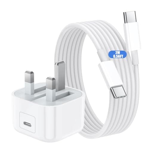 iPhone 30W USB C Charger, Power Adapter with 2M Type-C to C Charging Cable