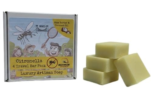 Bristol Soap Company Artisan Soap, 4 Guest/Travel Size Bar Pack