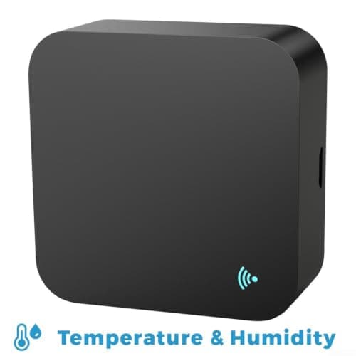 Hosrivae Smart WiFi Infrared Blaster Remote Controller for tuya App Supported 38KHz 8M Range Voice & DIY Learning Control For Indoor TV AC Fan(B) — view 2