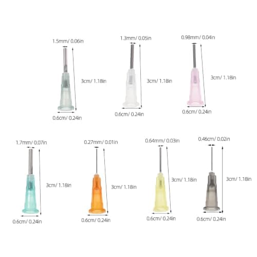 WRITWAA 70pcs Nipple Hole Making Needle Tool, Baby Feeding Bottle Nipple Teat Opener, Infant Milk Bottles Teat Hole Punch Opening Accessory — view 2