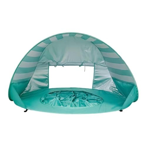 Kids Portable Beach Tent with Mini Pool and UV Protection