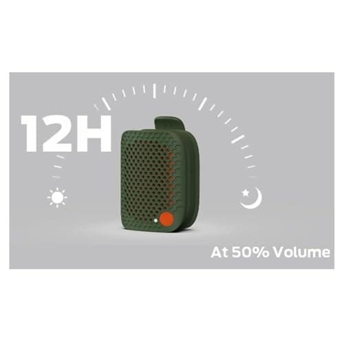 Qxckyag Bluetooth Clip-On Speaker Compact for Travel and Outdoor Use. — view 3