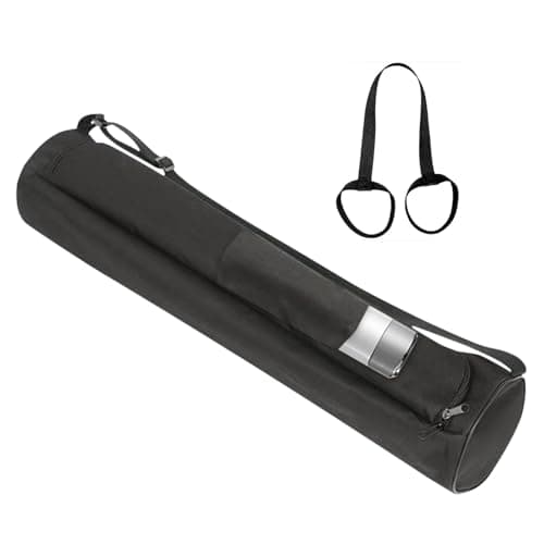 Yoga Mat Bag,Bag For Yoga mat,Full-Zip Exercise Yoga Mat Carry Bag (Black) — view 3