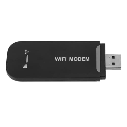 UPALDHOU USB 4G Wifi Router At High Speed to Release, Connect and Play Portable Wifi Hotspot for with a Safe WPA2 Encryption (Black) — view 3