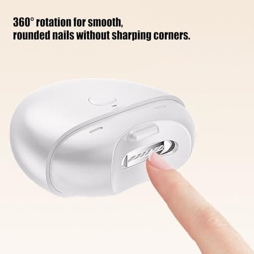 Electric Nail Trimmer Quiet Portable Nail Trimming — view 4