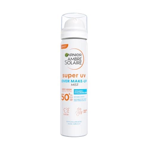 Garnier Ambre Solaire Suncream Over Makeup Super UV Protect Spray Mist 75ml