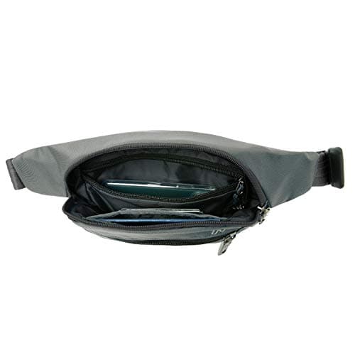 Travelon Anti-Theft Active Waist Pack, Charcoal — view 5