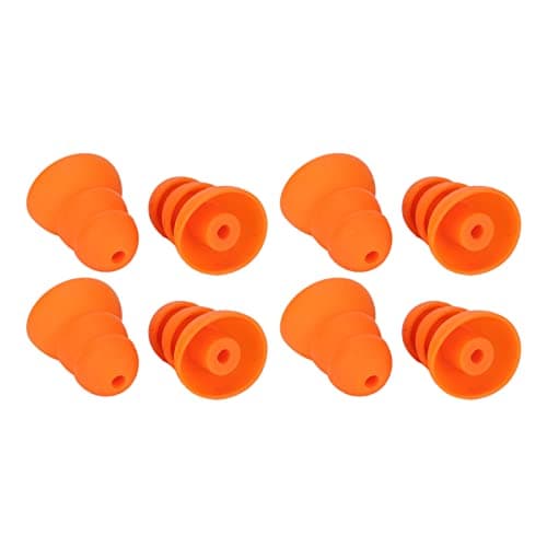 Yechiry Silicone Eartips, 8 Pack Inner Diameter 2.0mm to 3.5mm, 3 Layer Design Ergonomic Earbud Tips with Good Sound Quality, Ideal for Se846, Se535, Se215